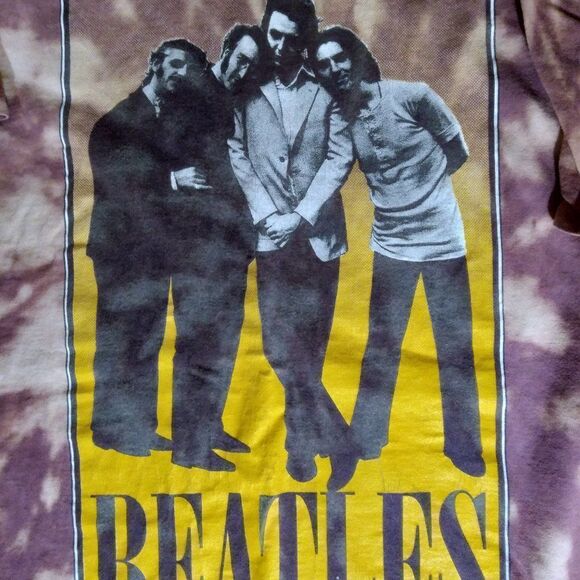 Vintage The Beatles Tie Dye T-Shirt - Picture 3 of 9